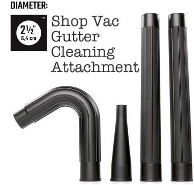 Shop Vac Gutter Cleaning Attachment - VS a Leaf Blower?