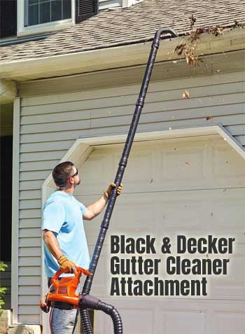 Black and Decker Gutter Cleaner Attachment